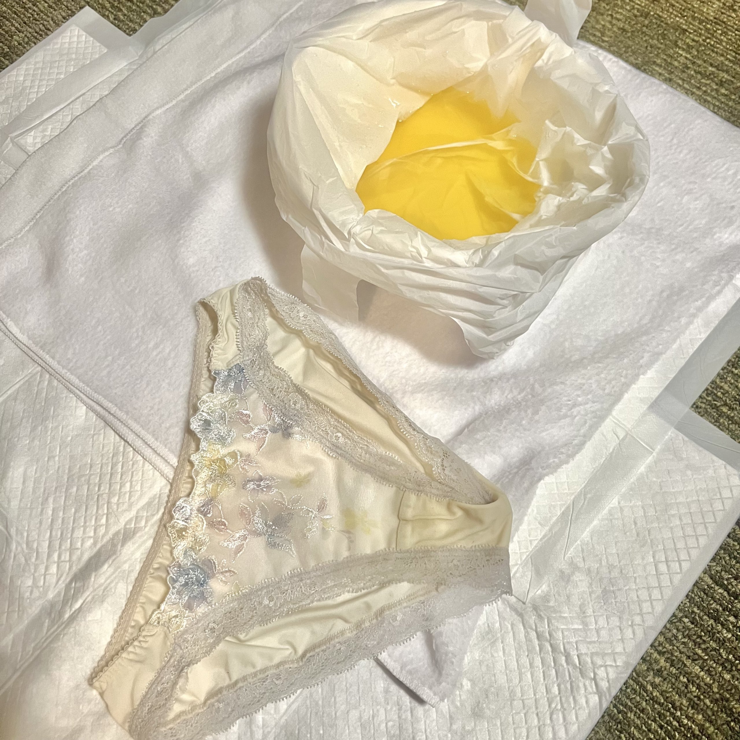 First time at the Pee Facility 💪🏻